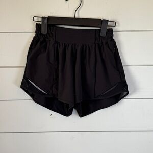lululemon athletica Black Athletic Shorts